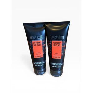 2X AXE Hair Styling Extreme Hold Gel for Easy to Style New 6 Ounce High Shine